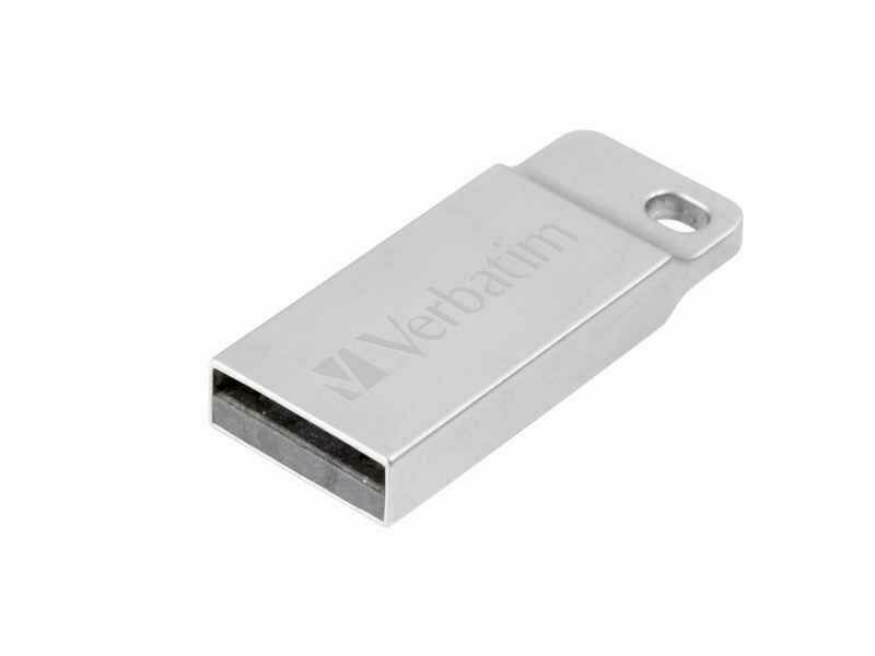 Chiavetta Pen Drive Metal Executive USB 2.0 - SILVER - 32GB - VERBATIM - immagine 2