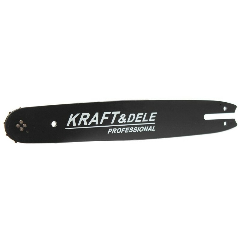 Lama e barra per motosega 35 cm con catena di ricambio moto sega 350 Kraft&Dele - immagine 4