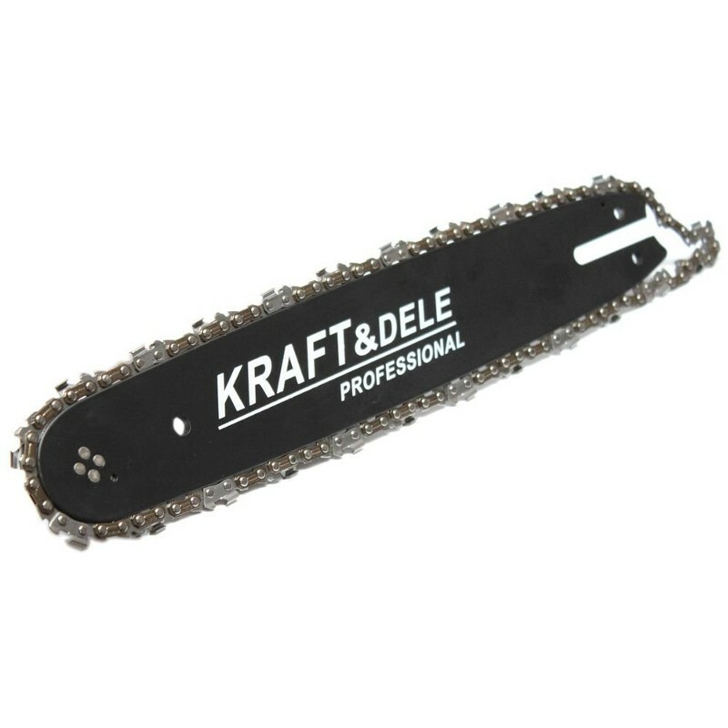 Lama e barra per motosega 35 cm con catena di ricambio moto sega 350 mm - immagine 5