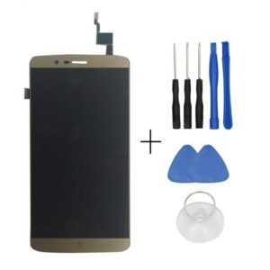 schermo intero Originale Touch Screen + LCD Display gold oro Elephone P8000 5.1