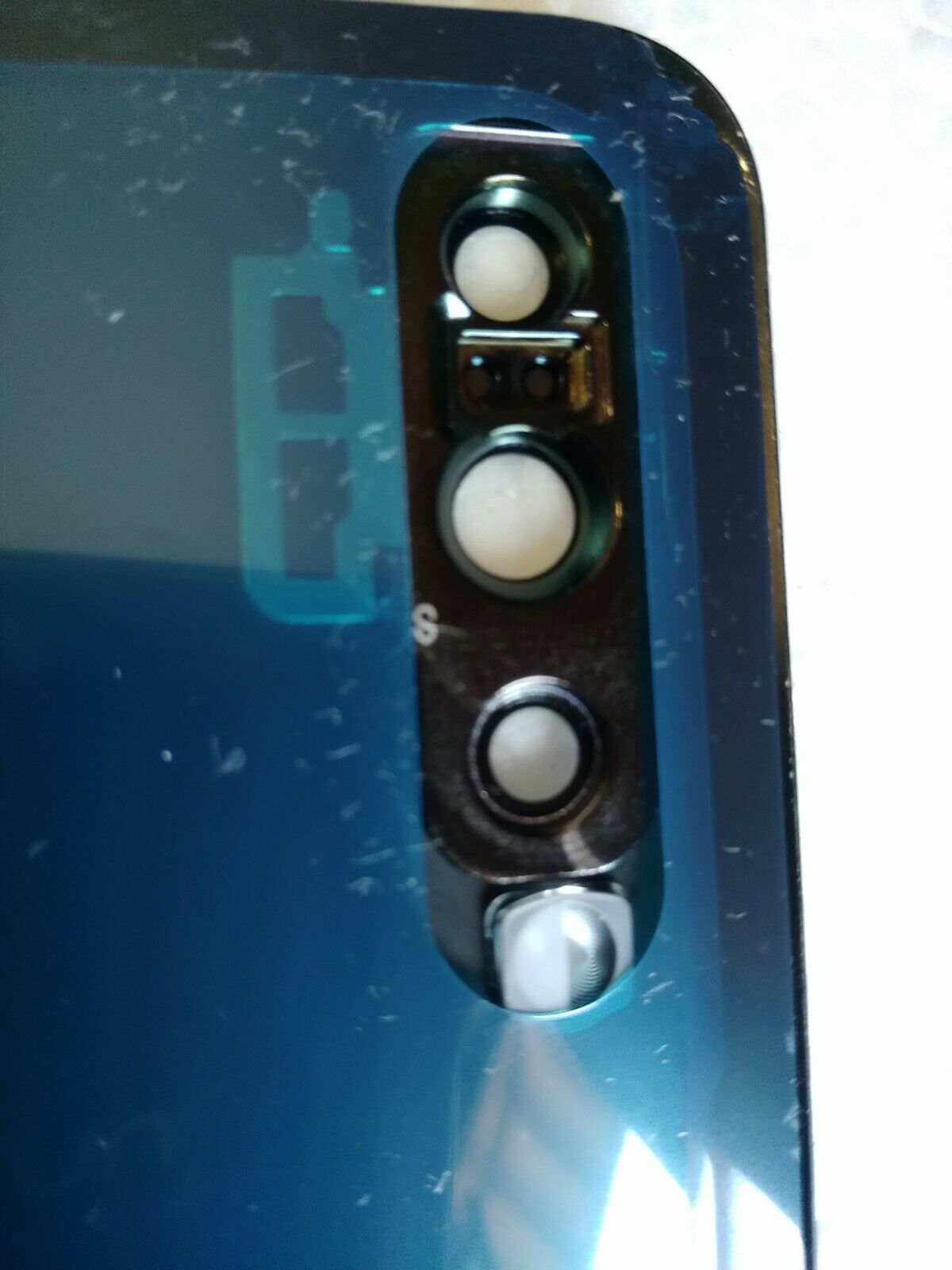 VETRO POSTERIORE SCOCCA BACK COVER COPRI BATTERY HUAWEI P20 PRO NERO CLT-L09 - immagine 3