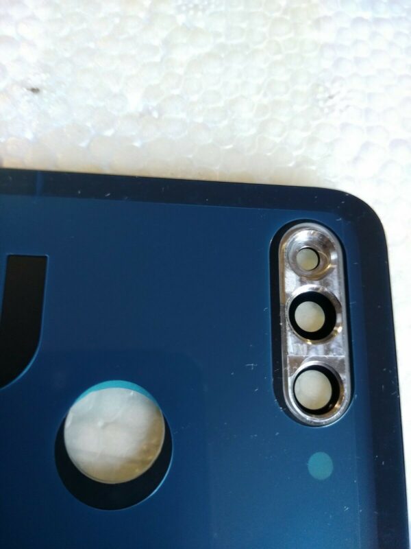 VETRO POSTERIORE BACK COVER COPRI BATTER HUAWEI P30 LITE NERO MIDNIGHT BLACK - immagine 4