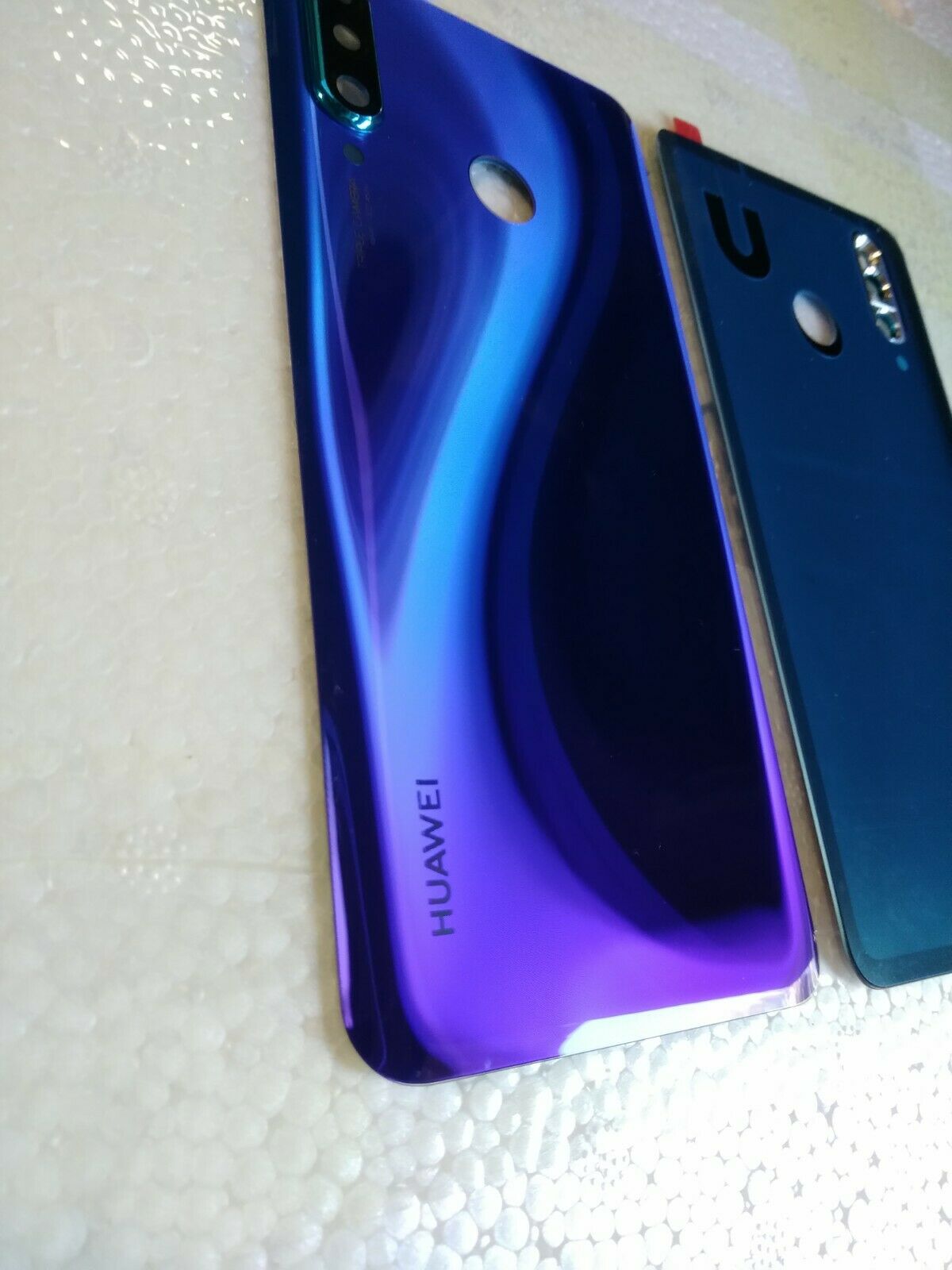 BACK COVER SCOCCA POSTERIORE COPRI BATTERY HUAWEI P30 LITE AURORA BLU MAR-LX1M - immagine 3