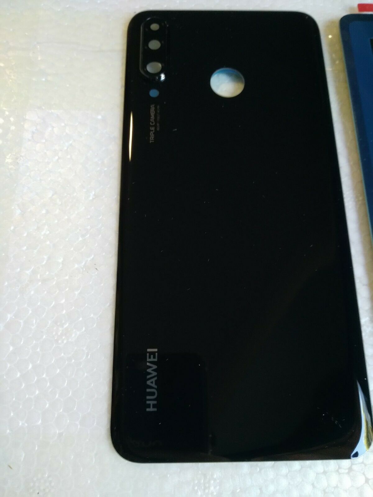 BACK COVER SCOCCA POSTERIORE COPRI BATTERY HUAWEI P30 LITE NERO BLACK MAR-LX1M - immagine 2