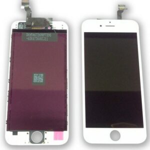  DISPLAY APPLE IPHONE 6 BIANCO ORIGINALE RIGENERATO SCHERMO LCD RETINA TOUCH 