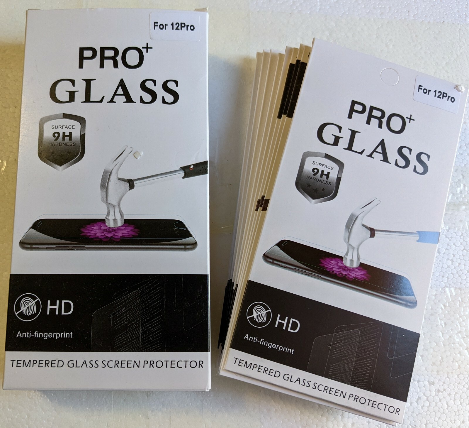 1x QTY Pellicola Vetro Temperato 9H per iPhone 12 PRO 12 MINI MAX screen glass - immagine 7