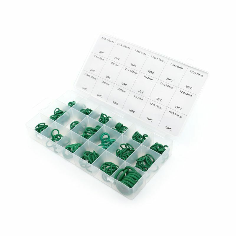270X KIT GUARNIZIONI ASSORTIMENTO ANELLI OR ORING O-RING IN SCATOLA CASSETTA