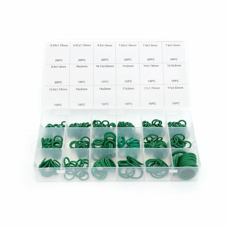 270X KIT GUARNIZIONI ASSORTIMENTO ANELLI OR ORING O-RING IN SCATOLA CASSETTA - immagine 2