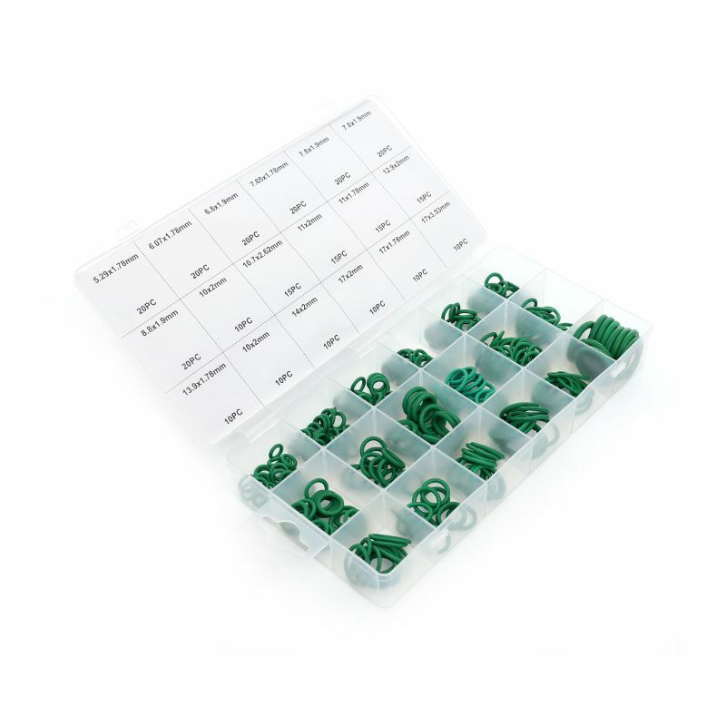 270X KIT GUARNIZIONI ASSORTIMENTO ANELLI OR ORING O-RING IN SCATOLA CASSETTA - immagine 3