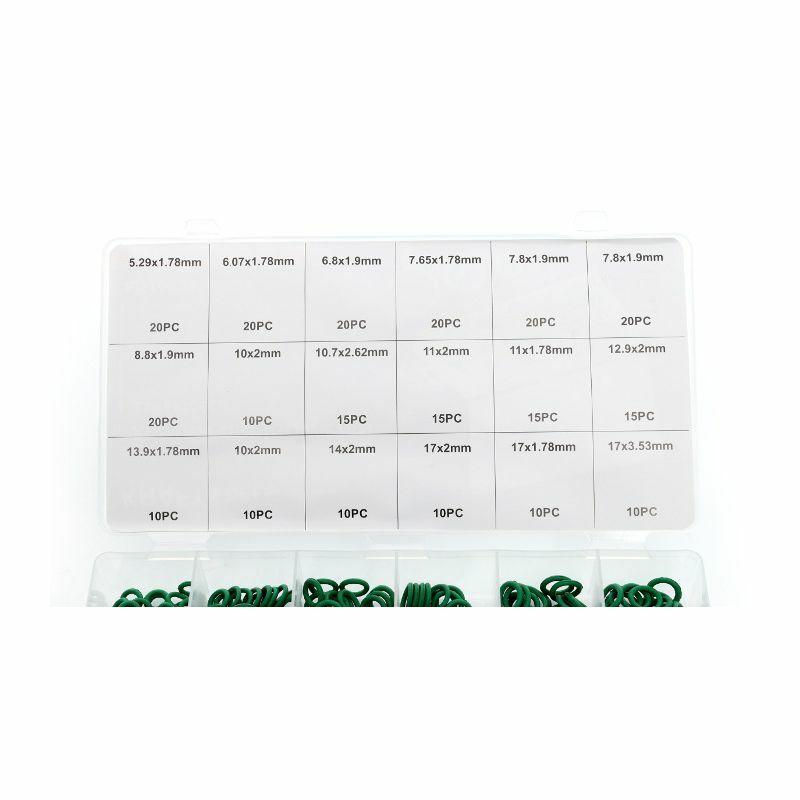 270X KIT GUARNIZIONI ASSORTIMENTO ANELLI OR ORING O-RING IN SCATOLA CASSETTA - immagine 5