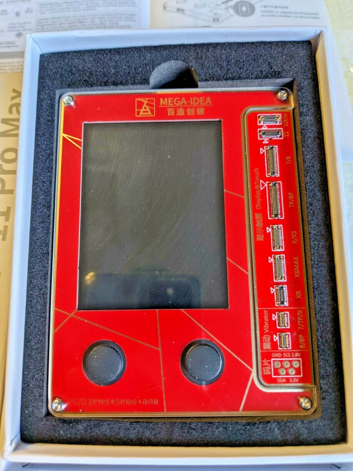 CLONE-BOY 2 PROGRAMMATORE CHIP PER APPLE IPHONE MEGA IDEA SENSORE LUCE VIBRATORE - immagine 2
