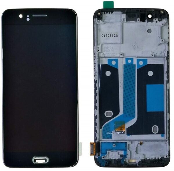 ONEPLUS 5 1+5 A5000 5.5" LCD AMOLED LED DISPLAY TOUCH SCREEN DIGITIZER W FRAME