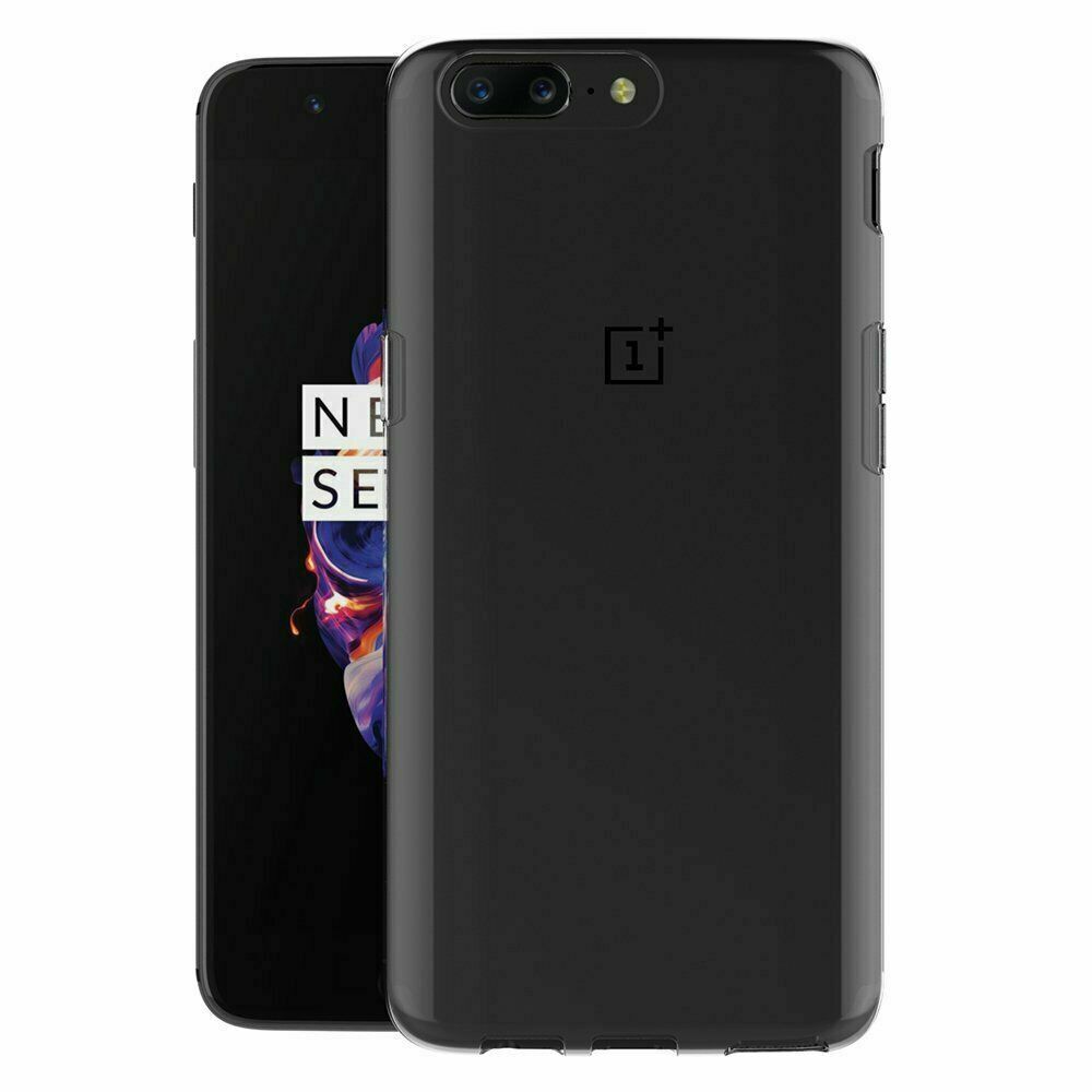 Oneplus 5 Custodia Cover per Cellulare in Silicone Bumper Trasparente - immagine 2