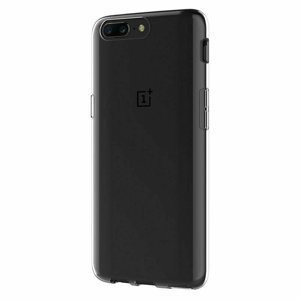 Oneplus 5 Custodia Cover per Cellulare in Silicone Bumper Trasparente - immagine 3