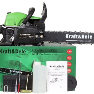 MOTOSEGA DA ABBATTIMENTO A SCOPPIO KRAFT TIPO HYUNDAY 52CC BARRA 45 CM PROFESSIO