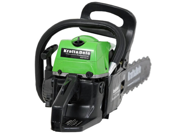 MOTOSEGA DA ABBATTIMENTO A SCOPPIO KRAFT TIPO HYUNDAY 52CC BARRA 45 CM PROFESSIO - immagine 5