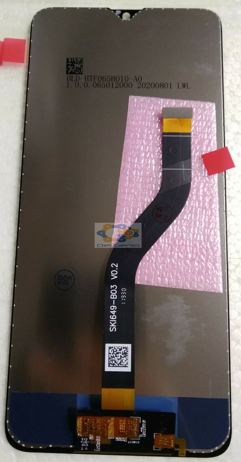 DISPLAY LCD PER SAMSUNG GALAXY A20S SM-A207 F/DS TOUCH SCREEN VETRO SCHERMO NERO - immagine 2