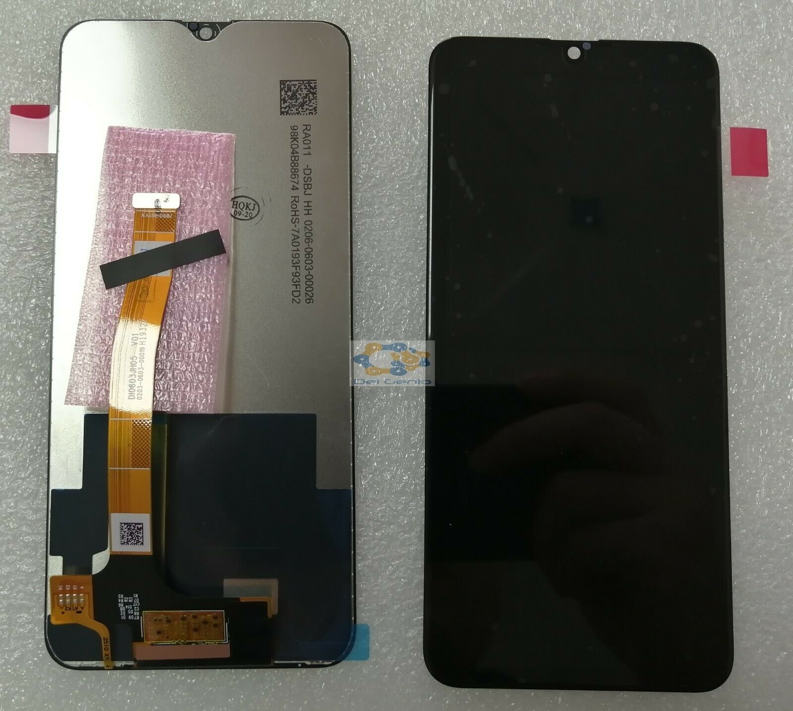 DISPLAY LCD TOUCH SCREEN PER OPPO REALME 5 PRO Q NERO RMX1971 SCHERMO VETRO - immagine 2