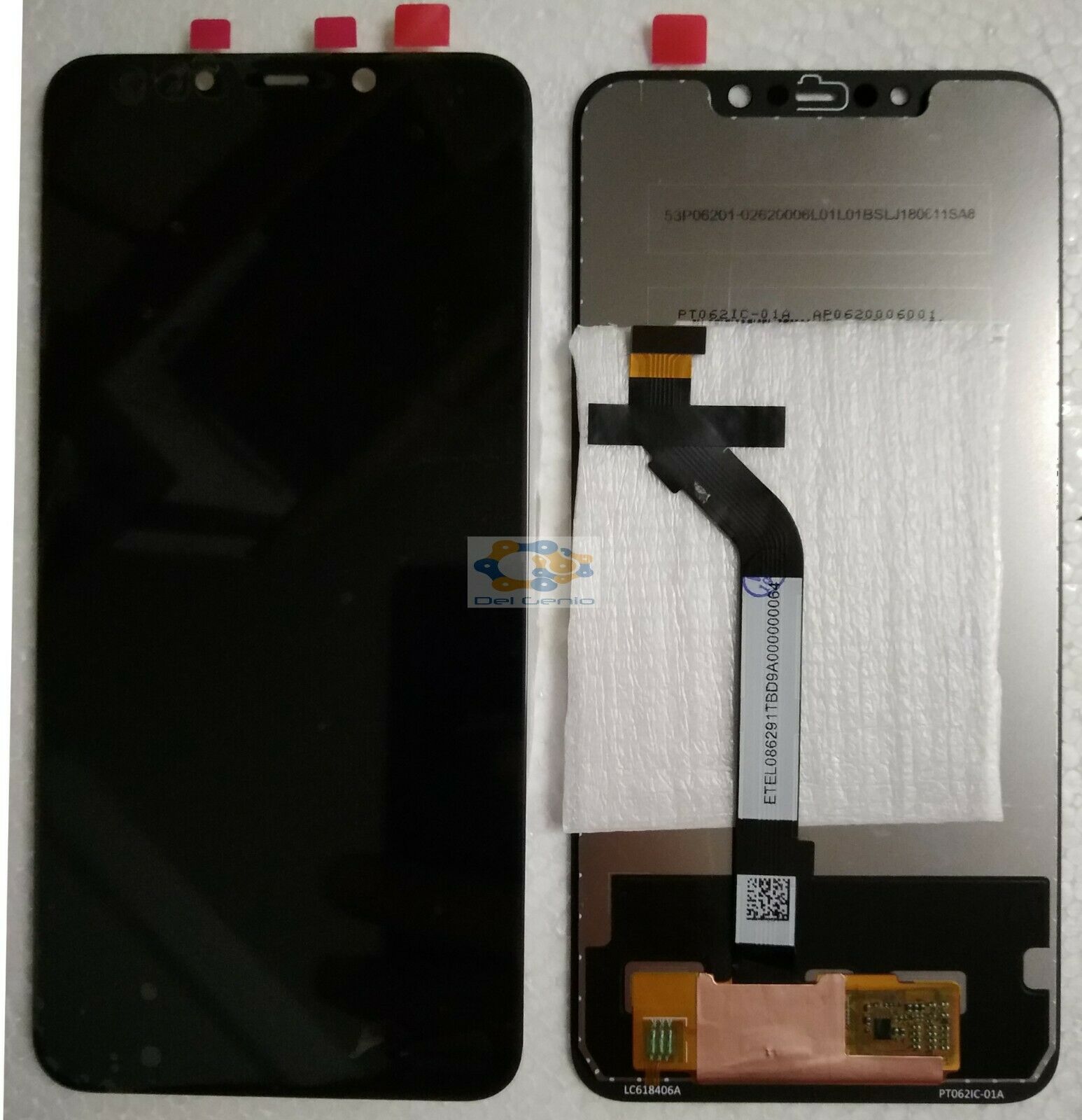 ORIGINAL TOUCHSCREEN SCHERMO DISPLAY NO FRAME XIAOMI POCOPHONE POCOFONE F1 NERO