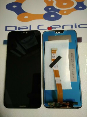 DISPLAY LCD TOUCH SCREEN PER HUAWEI P20 LITE NERO ANE-LX1 NUOVO ORIGINALE