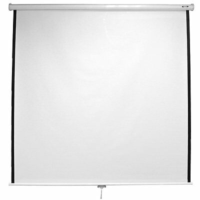 Nuovo HD schermo 200x200 cm TELO PER VIDEO PROIETTORE VIDEOPROIETTORE FULLHD