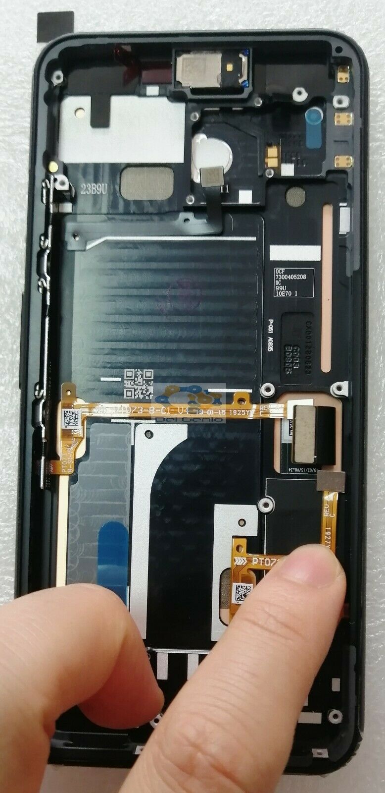 DISPLAY ORIGINALE GOOGLE PIXEL 4 OLED LCD+TOUCH SCREEN CON FRAME SCHERMO VETRO - immagine 3