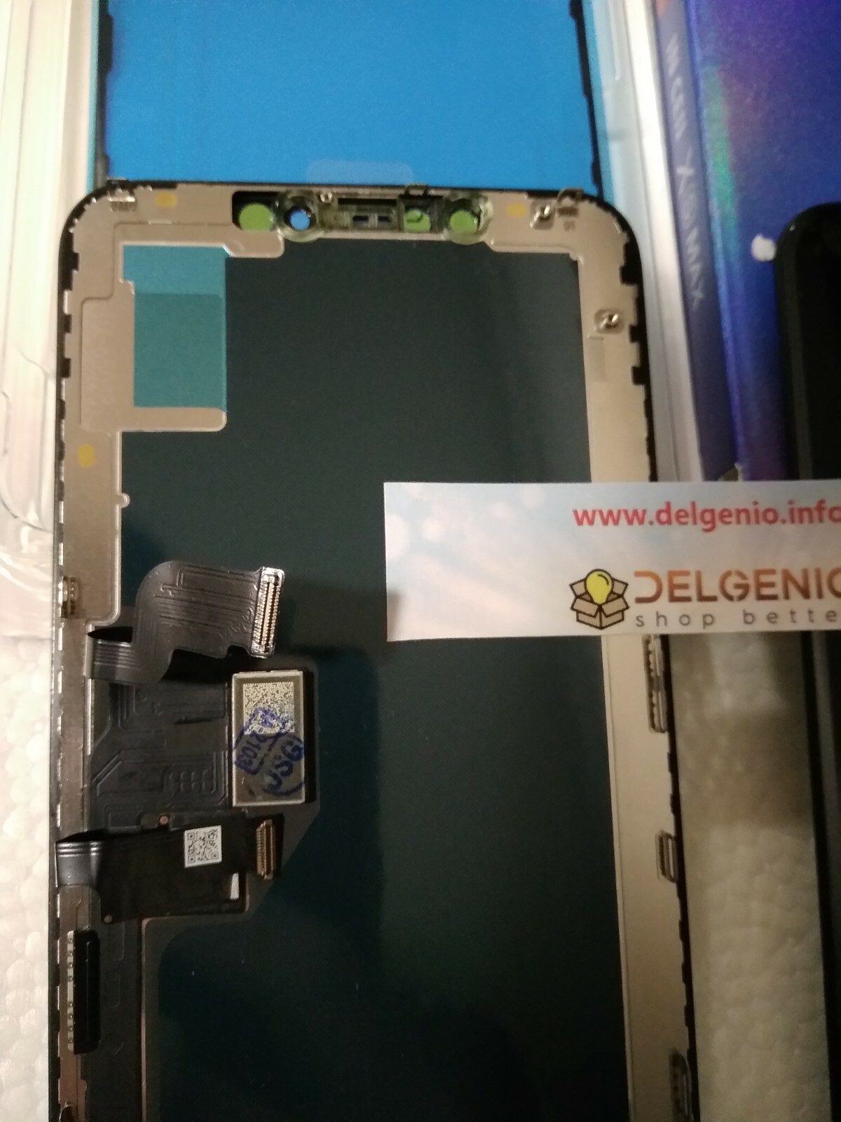 TOUCH SCREEN LCD DISPLAY RETINA COMPATIBILE PER APPLE IPHONE XS MAX TFT INCELL - immagine 2