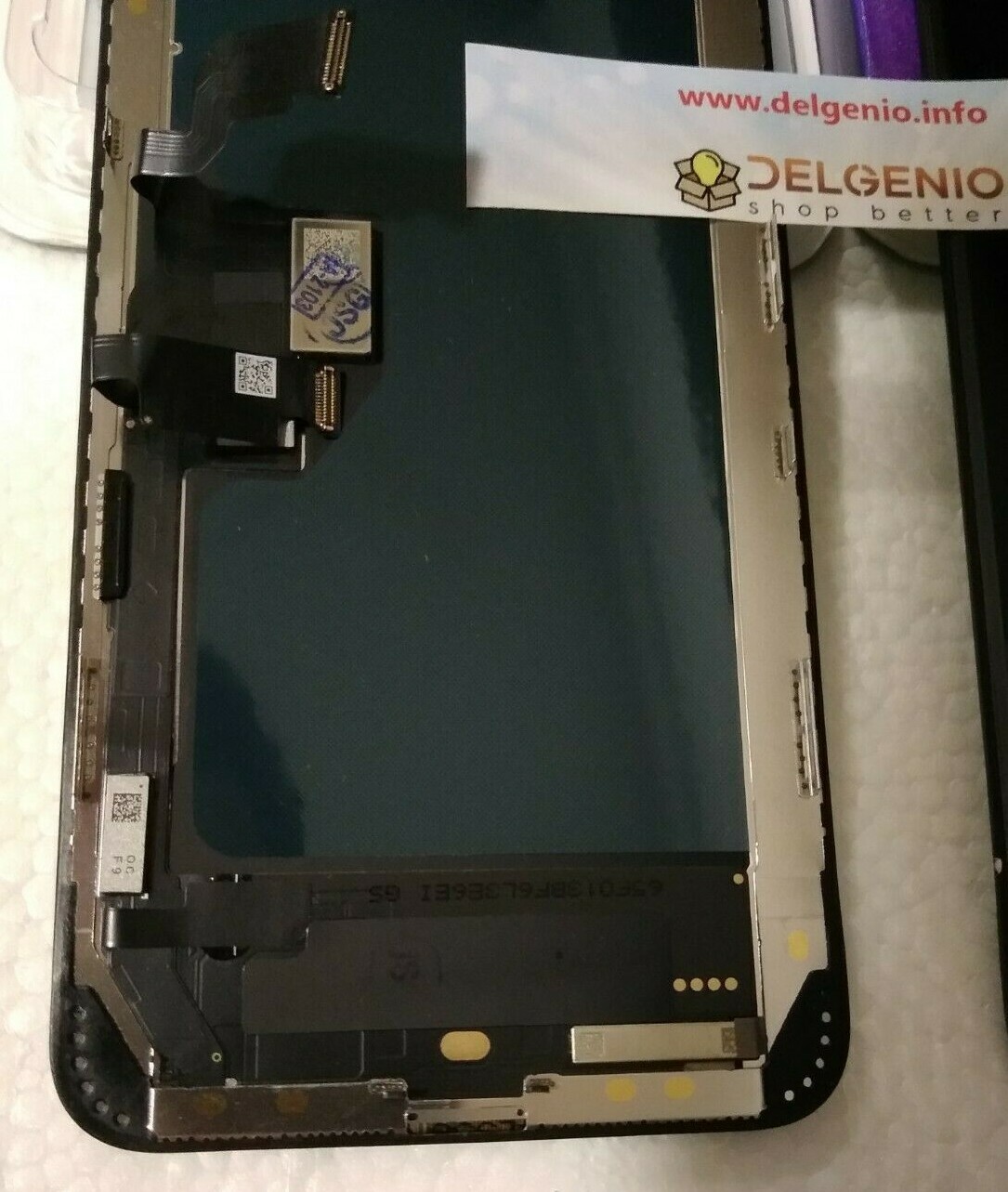 TOUCH SCREEN LCD DISPLAY RETINA COMPATIBILE PER APPLE IPHONE XS MAX TFT INCELL - immagine 5