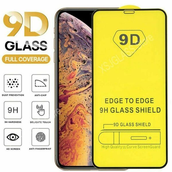 Pellicola Vetro Temperato 9H per iPhone 12 PRO MAX 9D Copertura TOTALE - immagine 9