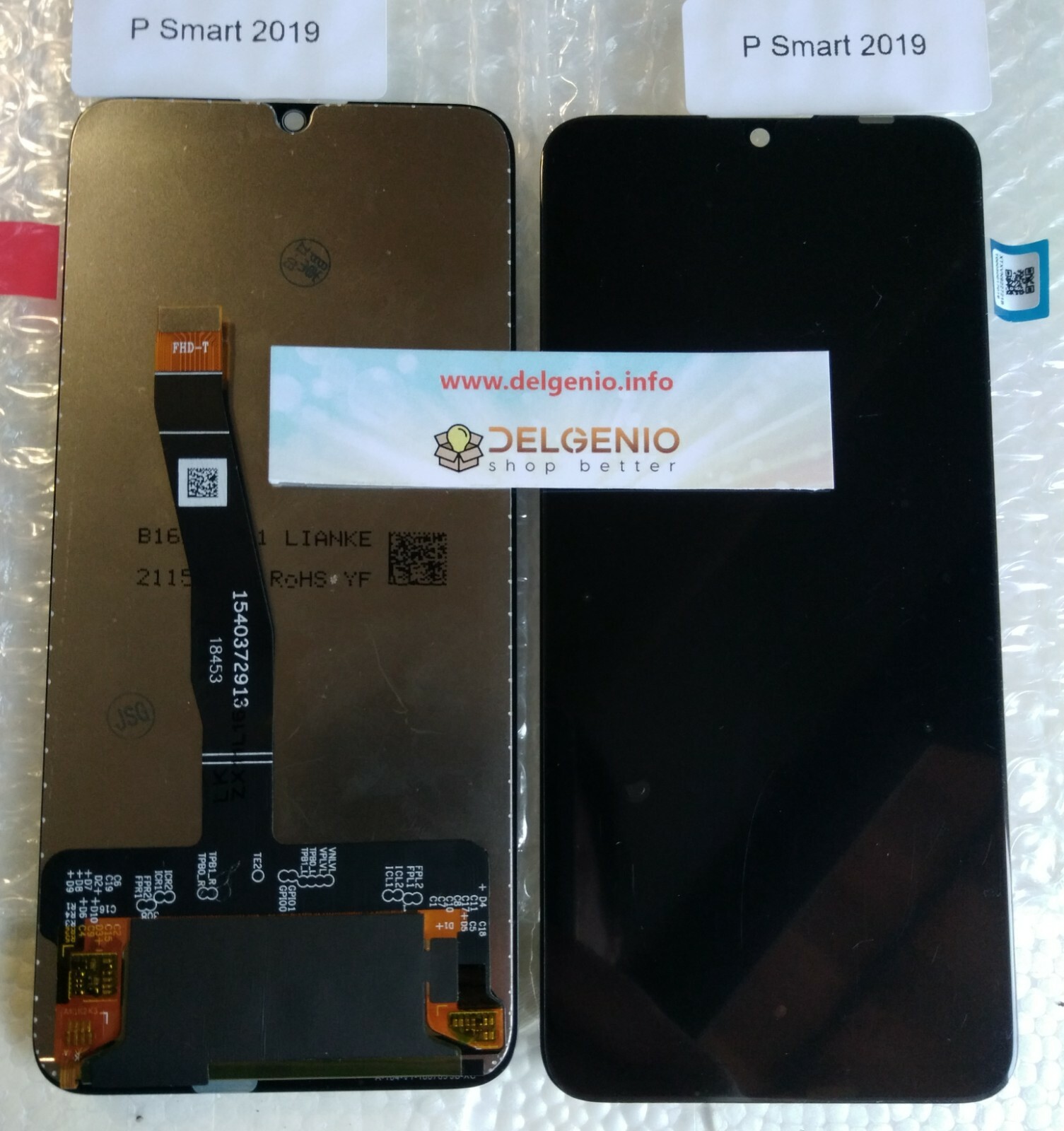 TOUCH LCD DISPLAY PARI A ORIGINALE Huawei P SMART 2019 POT-LX1 LX2 NO FRAME