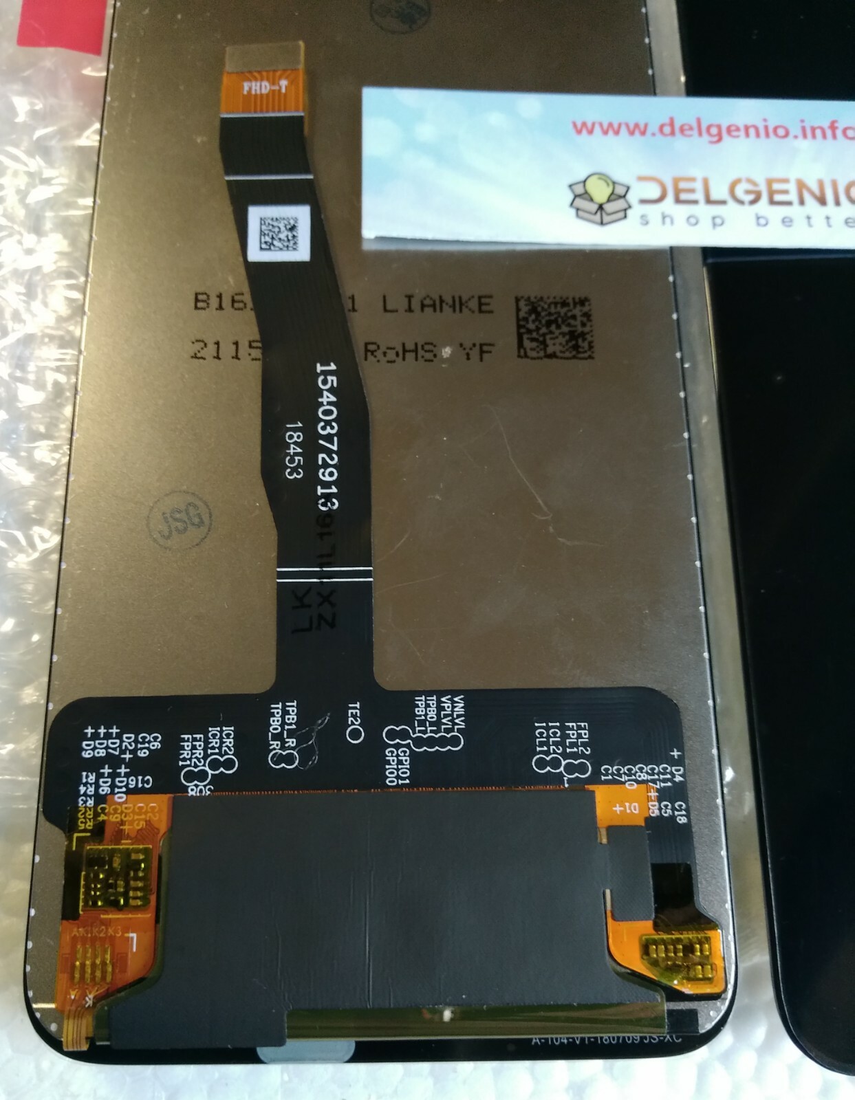 TOUCH LCD DISPLAY PARI A ORIGINALE Huawei P SMART 2019 POT-LX1 LX2 NO FRAME - immagine 2