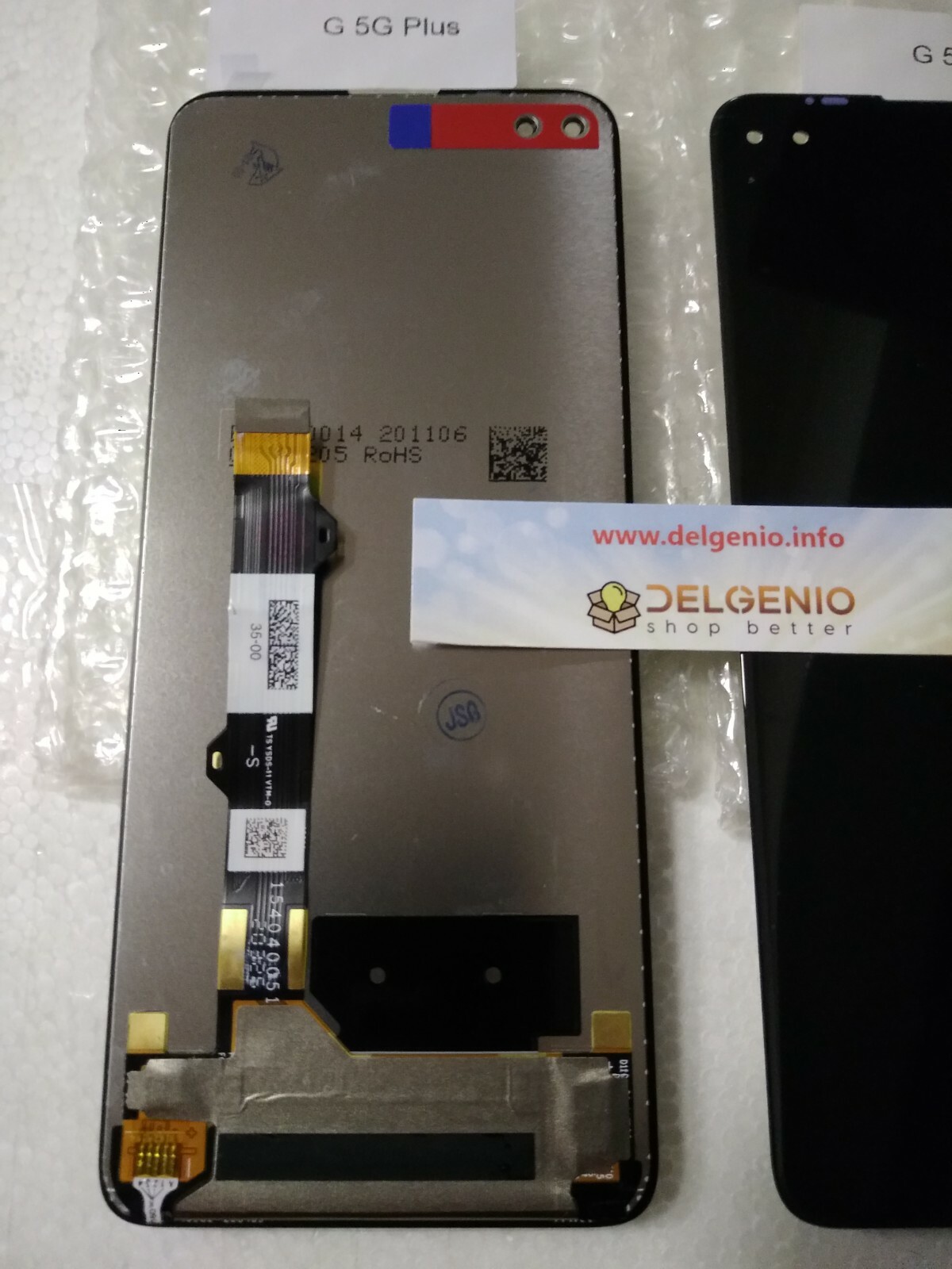 DISPLAY MOTOROLA MOTO G 5G PLUS XT 2075 LCD + TOUCH SCREEN SCHERMO ORIGINALE - immagine 2