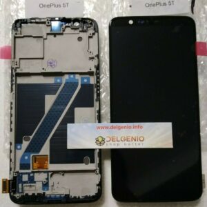 DISPLAY AMOLED+TOUCH SCREEN ORIGINALE ONEPLUS 5T A5010 NERO VETRO OLED LCD NUOVO