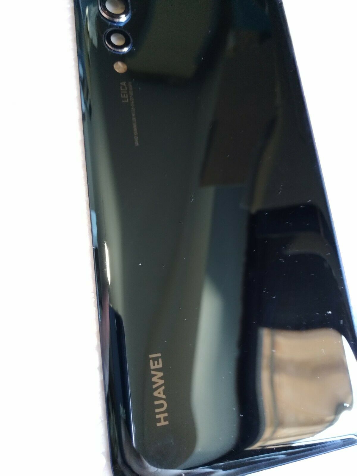 VETRO POSTERIORE SCOCCA BACK COVER COPRI BATTERY HUAWEI P20 PRO MIDNIGHT BLUE - immagine 3