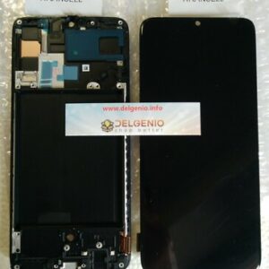 DISPLAY LCD FRAME PER SAMSUNG GALAXY A70 SM-A705 A705FN TOUCHSCREEN SCHERMO NERO