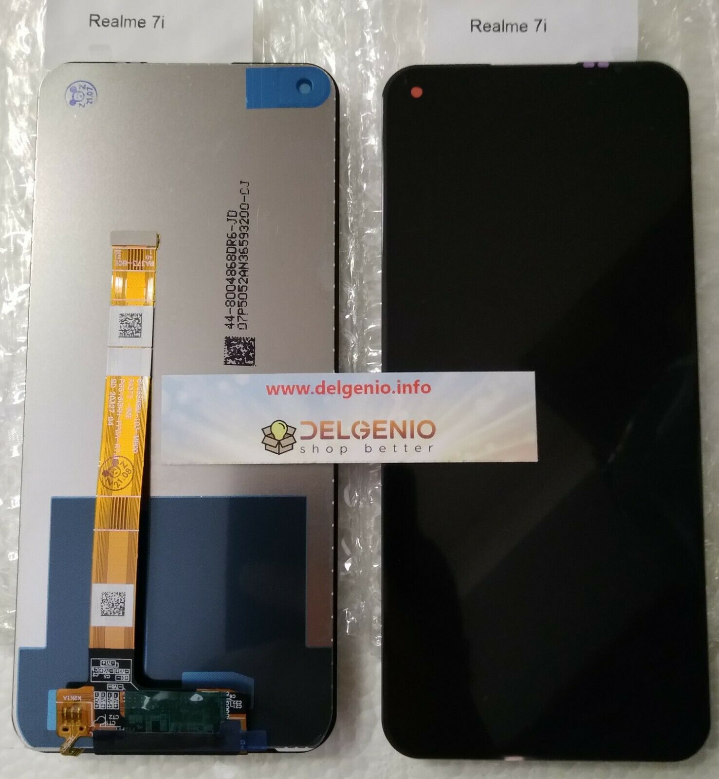 DISPLAY LCD TOUCH SCREEN OPPO REALME C17 / 7i RMX2101 RMX2003 NERO SCHERMO VETRO