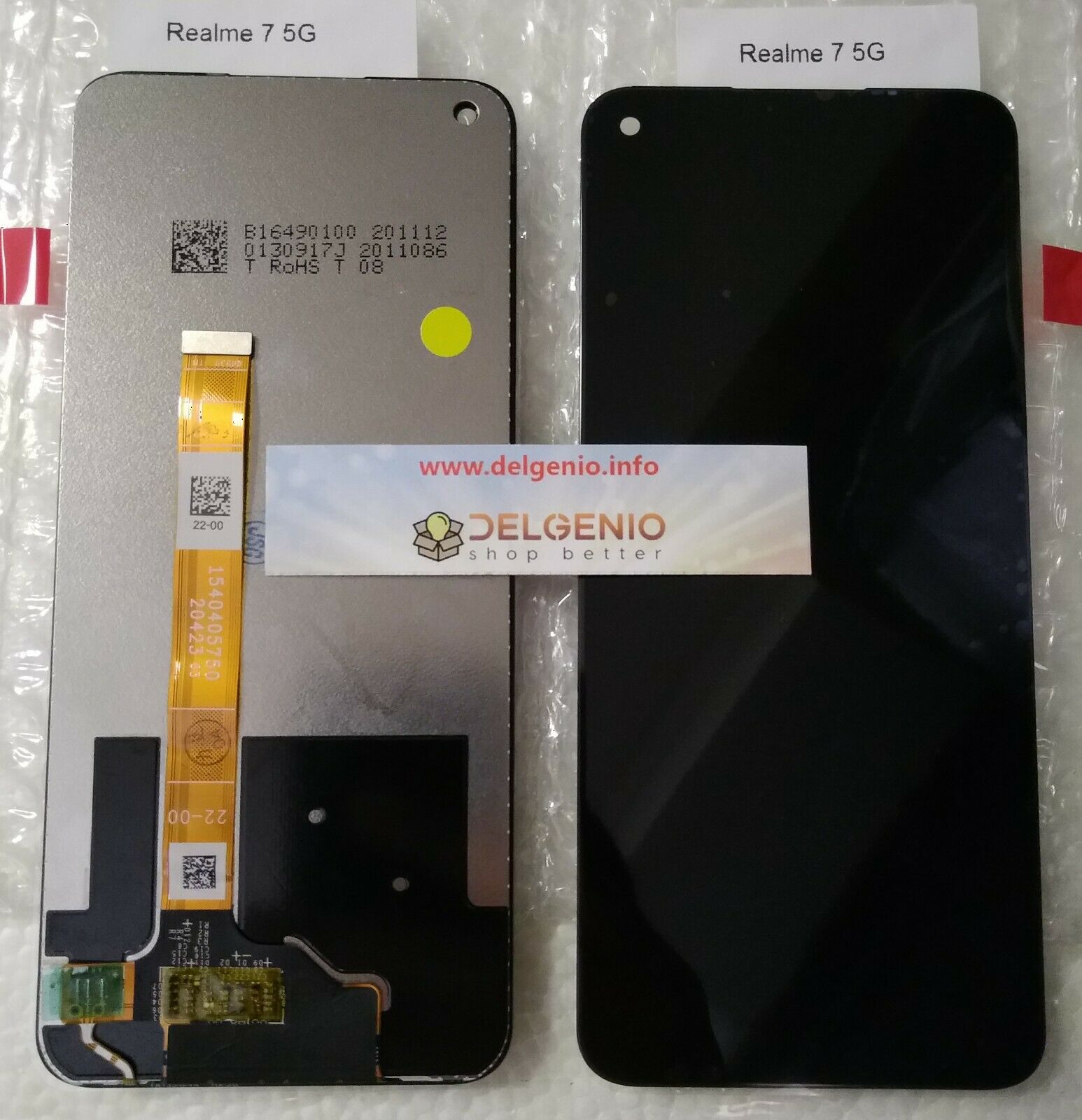 DISPLAY ORIGINALE OPPO REALME 7 5G RMX2111 LCD + TOUCH SCHERMO VETRO