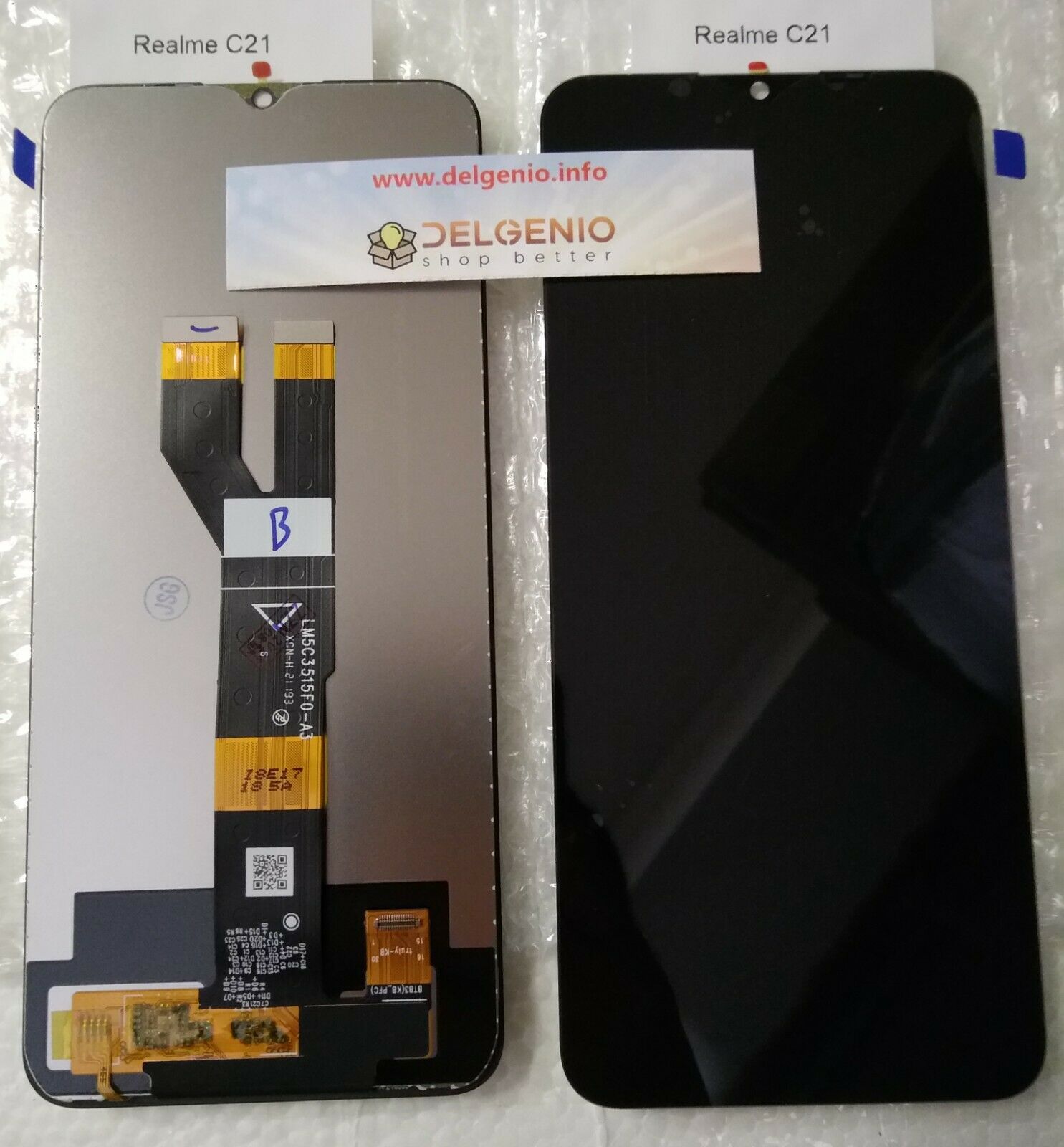 DISPLAY ORIGINALE OPPO REALME C20 /C21 RMX3201 RMX3063 LCD + TOUCH SCHERMO VETRO