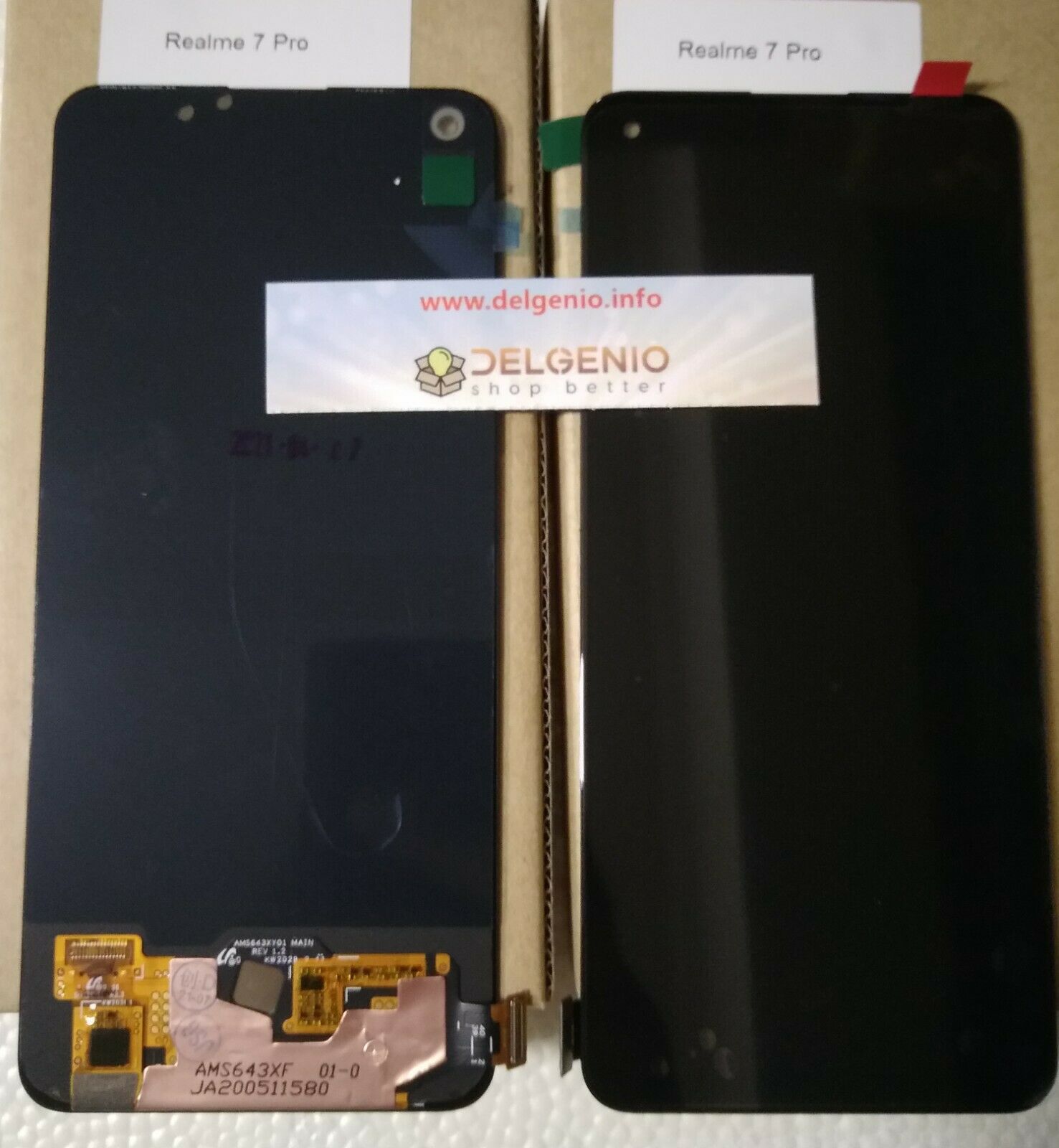 DISPLAY OLED ORIGINALE OPPO REALME 8 PRO RMX3081 TOUCHSCREEN SCHERMO VETRO NERO