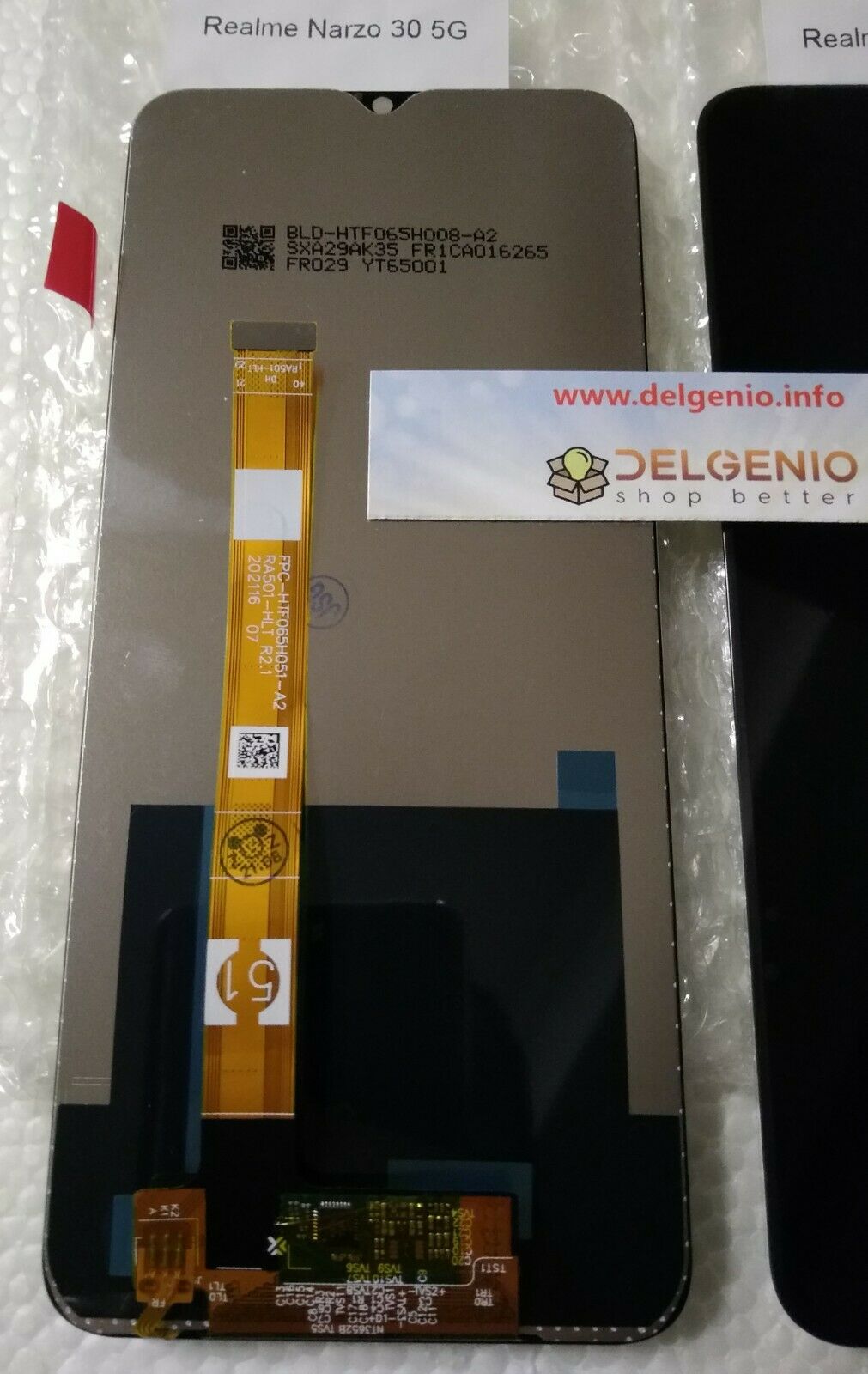 DISPLAY LCD SCHERMO TOUCH SCREEN OPPO Realme Narzo 30 5G Realme Narzo 30 Pro 5G - immagine 2