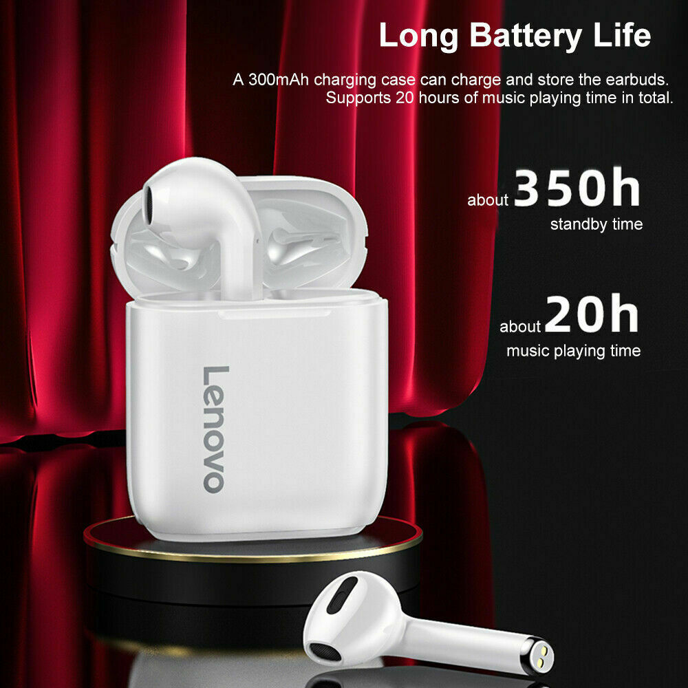 Lenovo LP2 Cuffie Tws bluetooth 5.0 SPORTS Auricolari Hi-Fi Aac HD Audio BLACK - immagine 2