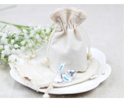 set 10 SACCHETTI JUTA YUTA SEGNAPOSTO SEGNA POSTO BOMBONIERE MATRIMONIO shabby