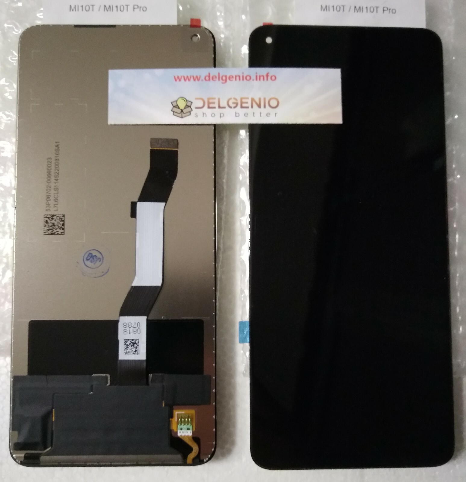 DISPLAY ORIGINALE LCD XIAOMI Mi 10T /10T Pro REDMI K30S TOUCH VETRO NERO