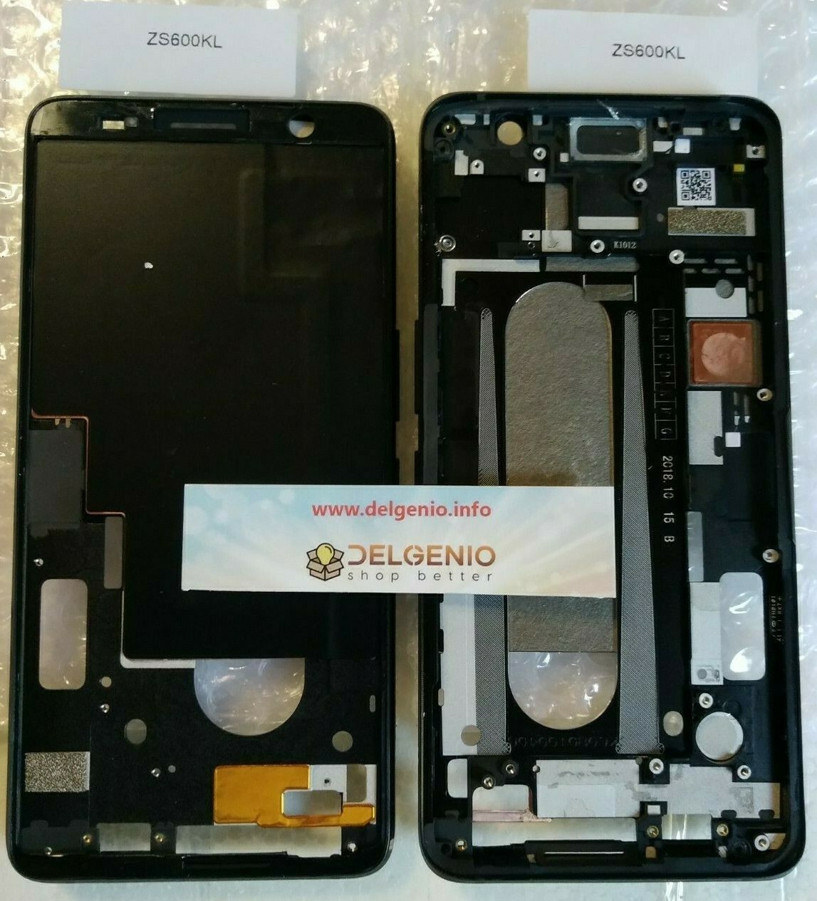 SCOCCA CENTRALE FRAME TELAIO PER ASUS ROG PHONE ZS600KL Z01QD ORIGINALE