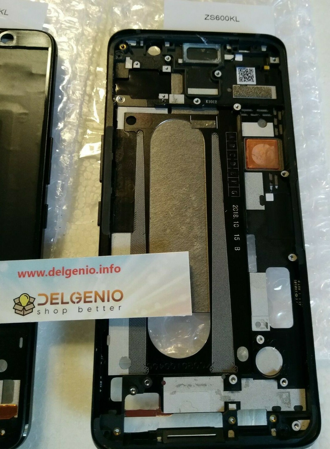 SCOCCA CENTRALE FRAME TELAIO PER ASUS ROG PHONE ZS600KL Z01QD ORIGINALE - immagine 2