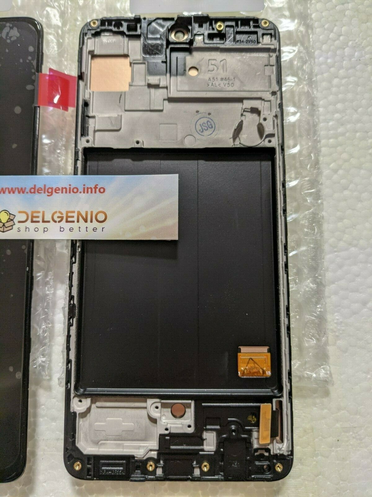 DISPLAY LCD TOUCH SCREEN PARI A ORIGINALE AMOLED SAMSUNG GALAXY A51 A515F OLED - immagine 2