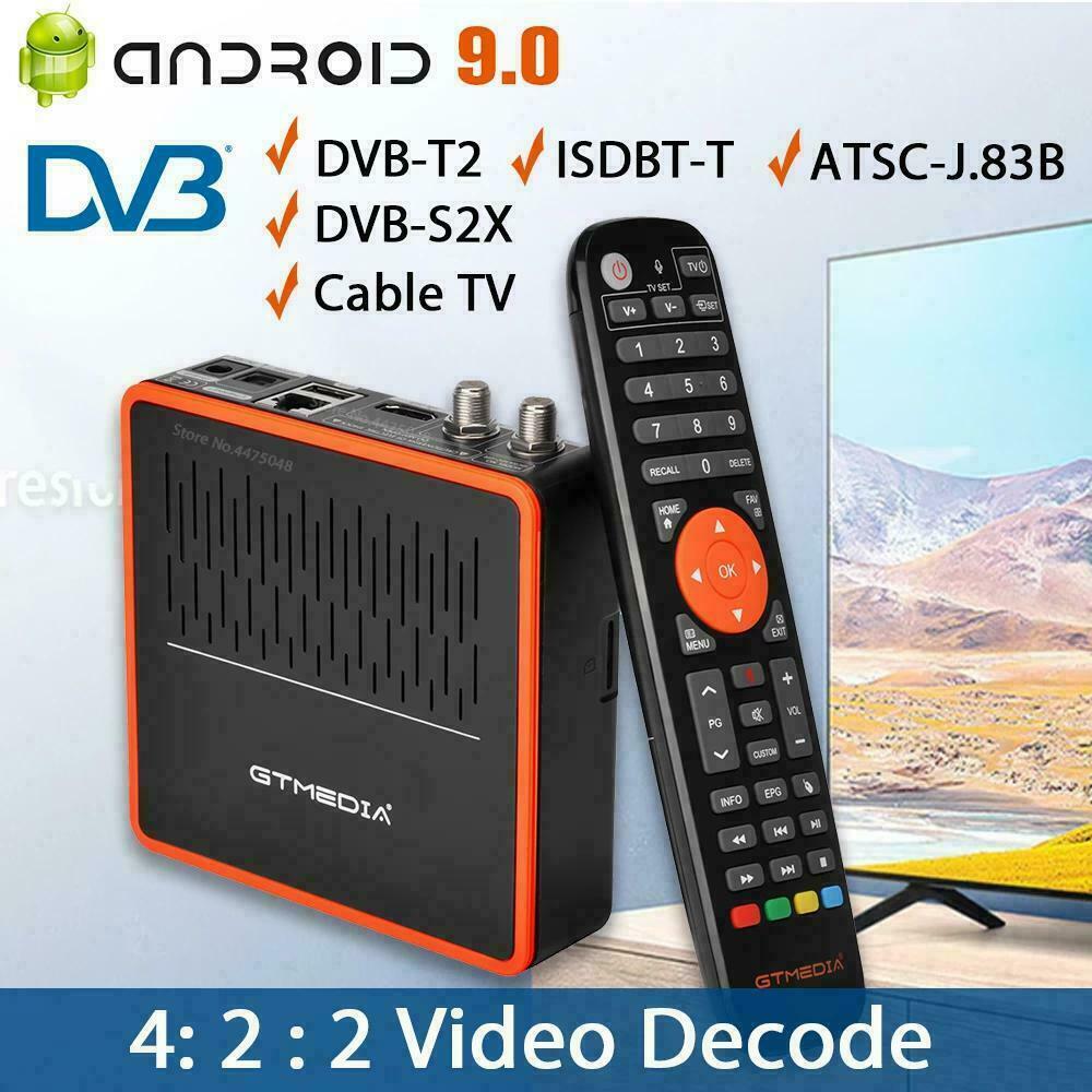Decoder 4K TVSAT Combo Satellite Terrestrial DVB-S2X/T2/C PVR Android 9.0 TV Box - immagine 3