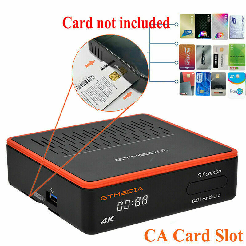 Decoder 4K TVSAT Combo Satellite Terrestrial DVB-S2X/T2/C PVR Android 9.0 TV Box - immagine 4