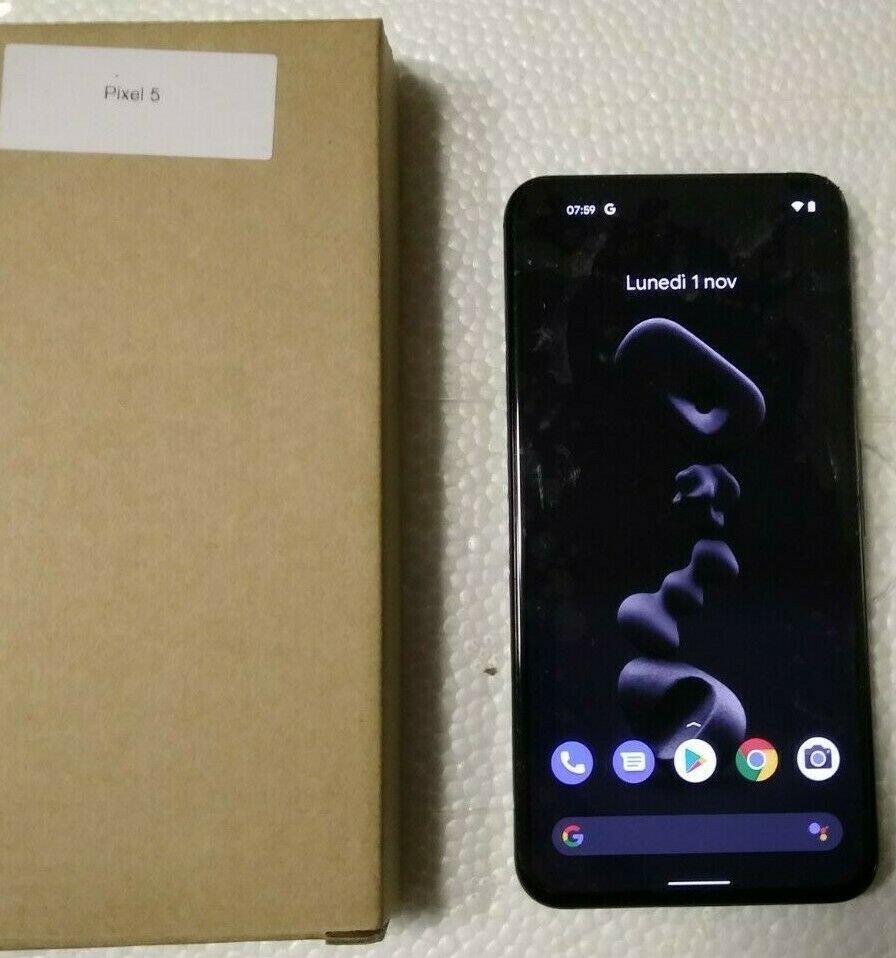 Google Pixel 5 5G - 128GB - Just Black (Sbloccato) (Dual SIM)