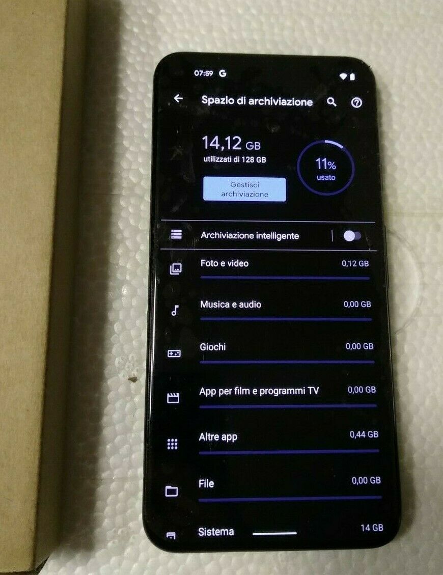 Google Pixel 5 5G - 128GB - Just Black (Sbloccato) (Dual SIM) - immagine 2